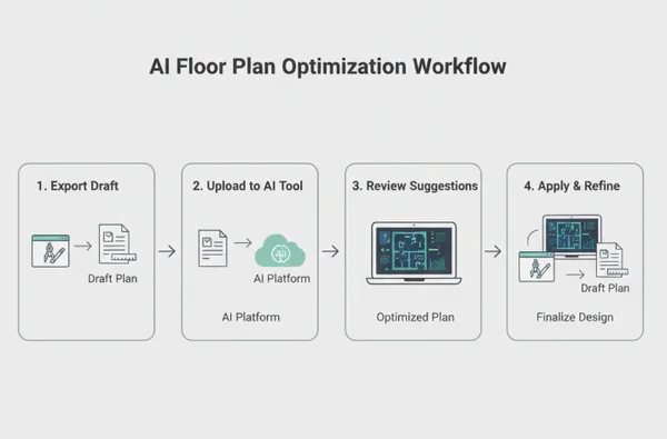 Steps for AI floor plan integration workflow